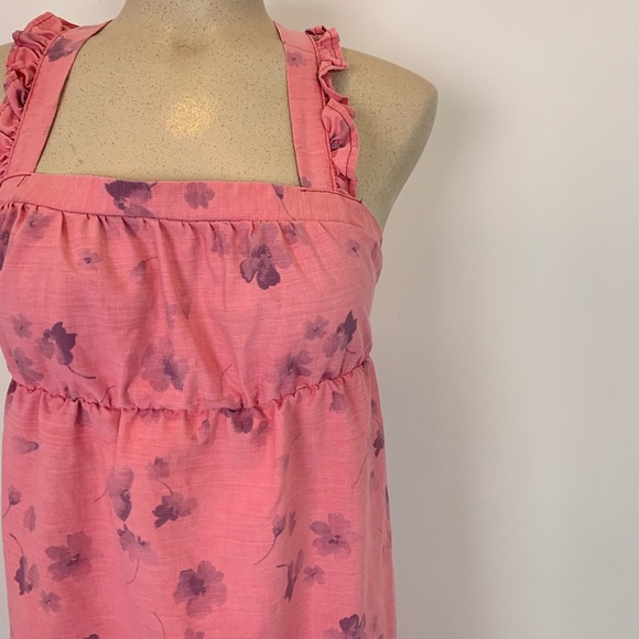 Urban Renewal Pink Flower Print Dress - Picture 2 of 6